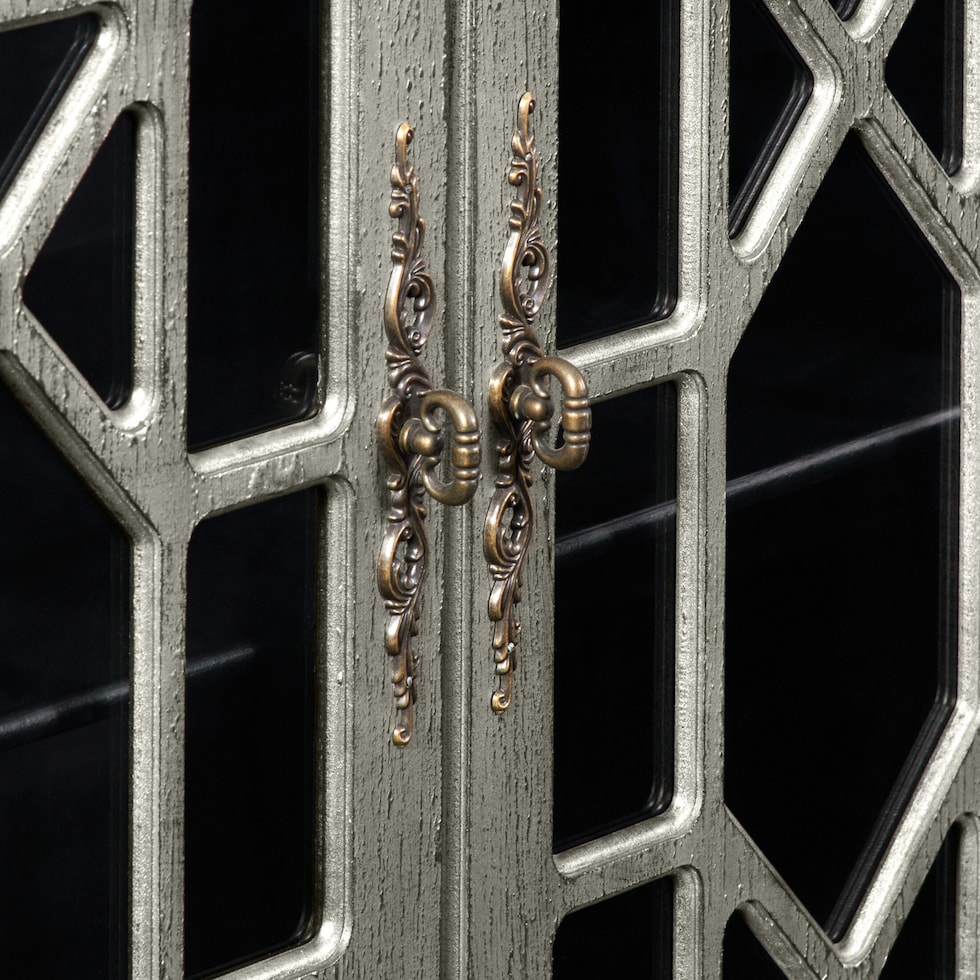 grenoble gray credenza   