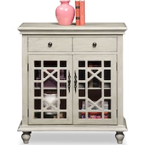 grenoble white accent cabinet   