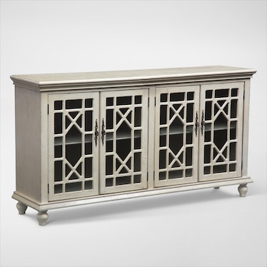 Grenoble Media Stand - Ivory