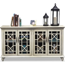 grenoble white credenza   