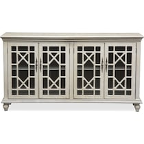 grenoble white credenza   