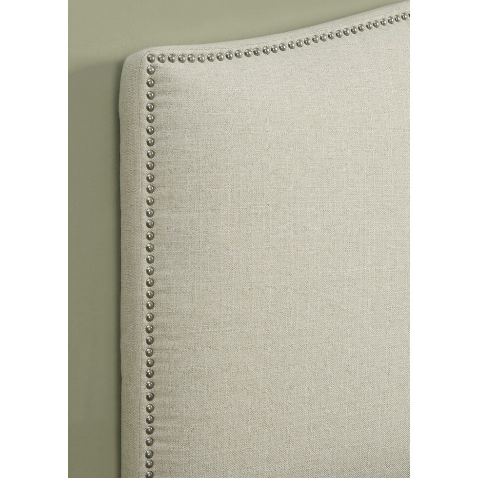 gretchen beige full queen headboard   