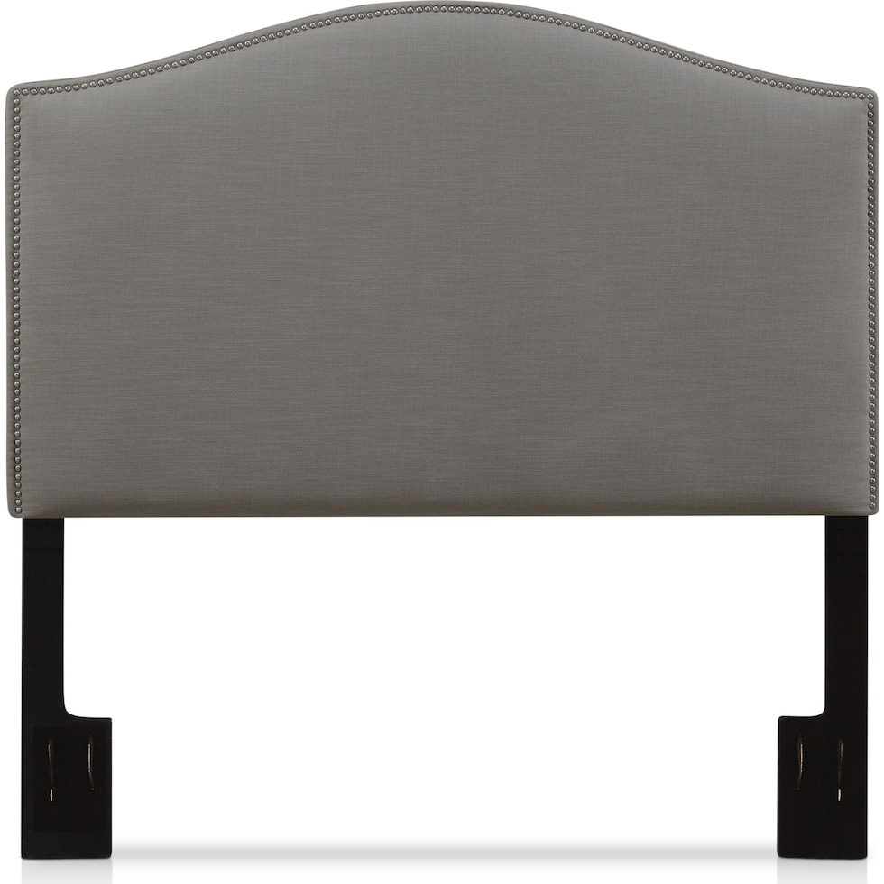 gretchen gray full queen headboard   