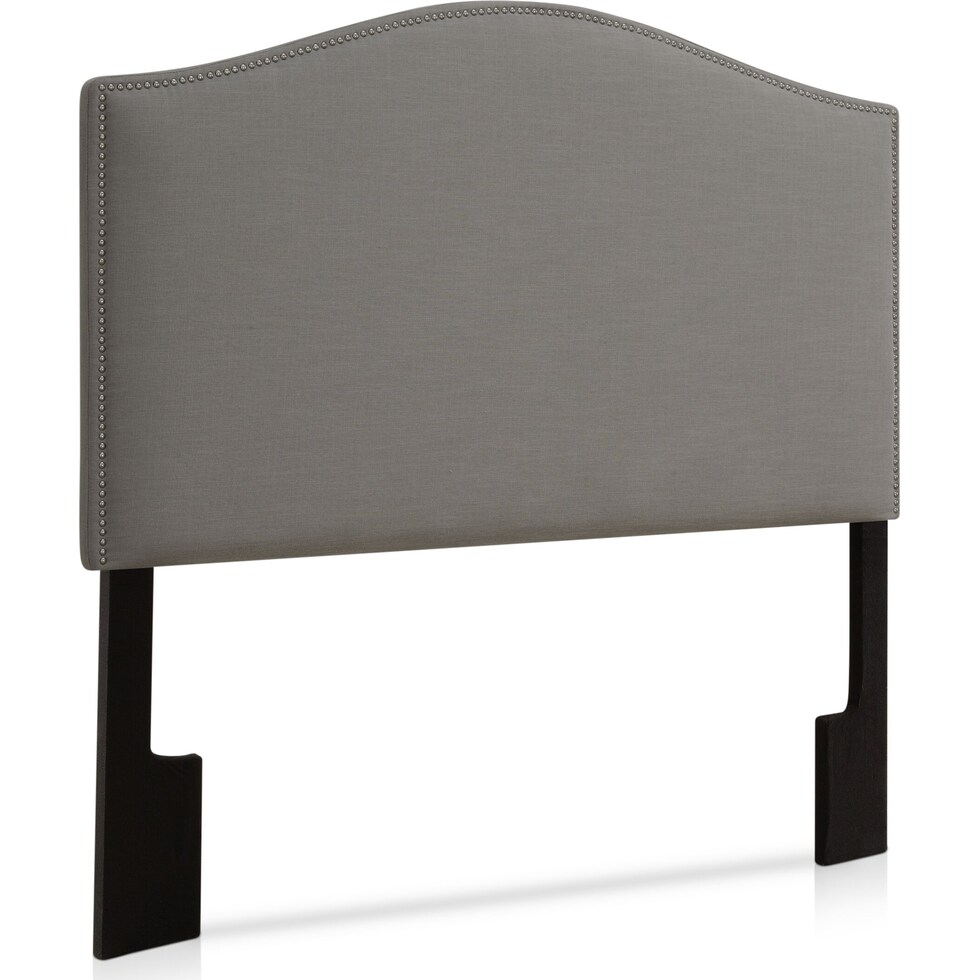 gretchen gray full queen headboard   