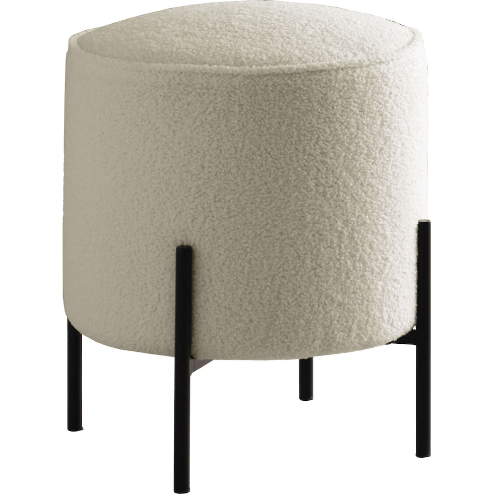 gretchen neutral ottoman   