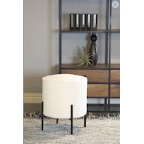 gretchen neutral ottoman   