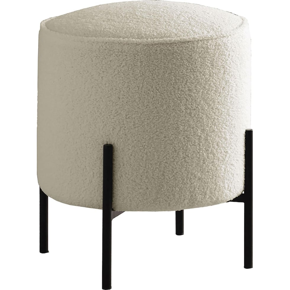 gretchen neutral ottoman   