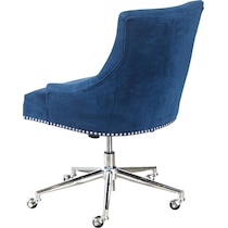 gretel blue desk chair   