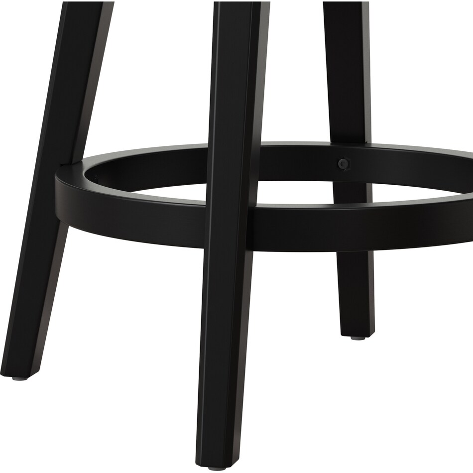 gretle black counter height stool   