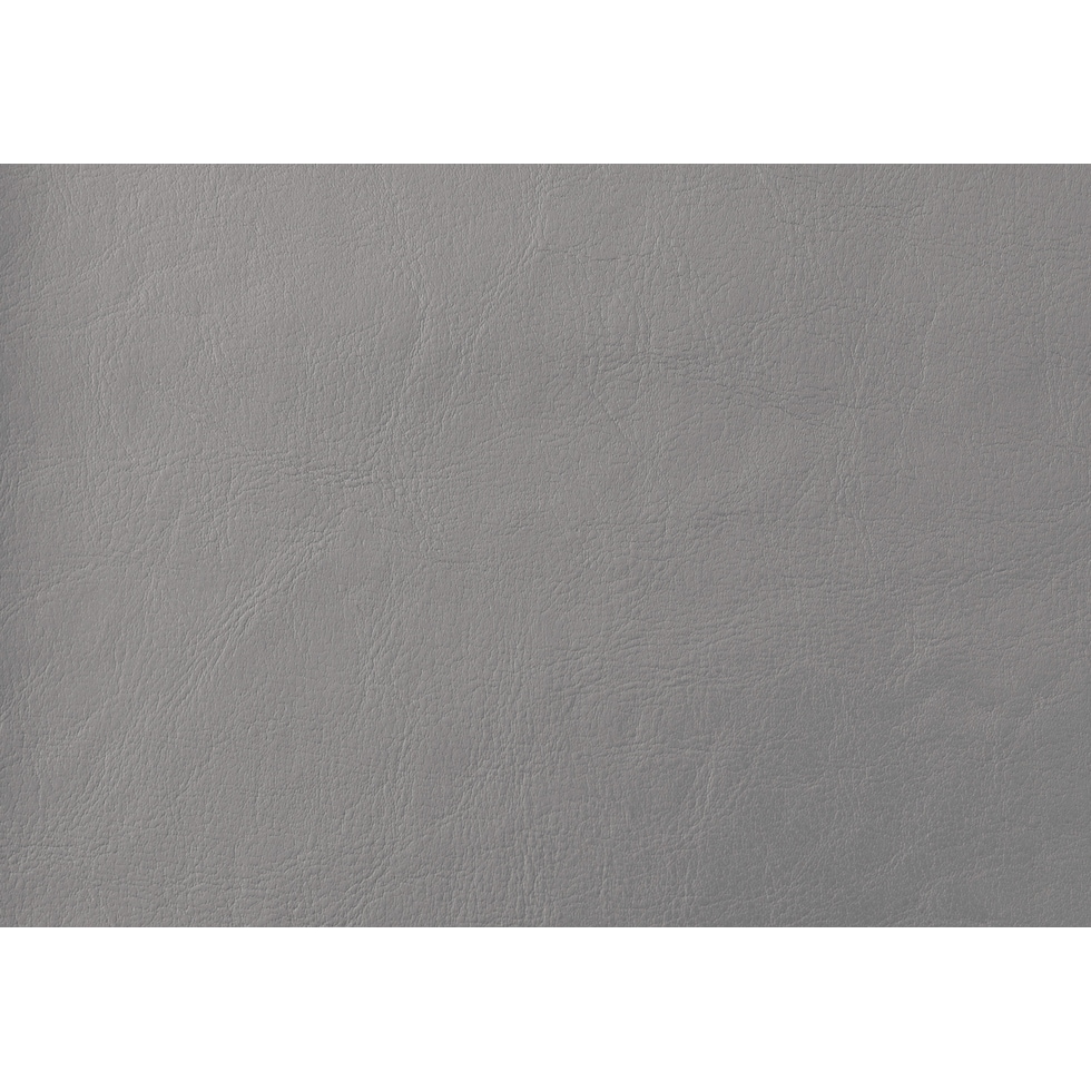 grey faux leather swatch  