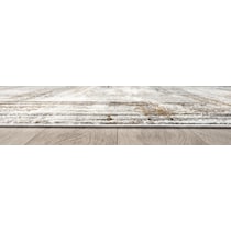 grier light brown area rug  x    