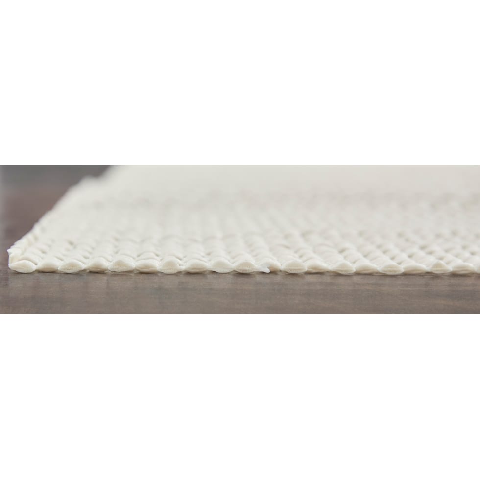 grip white rug pad   