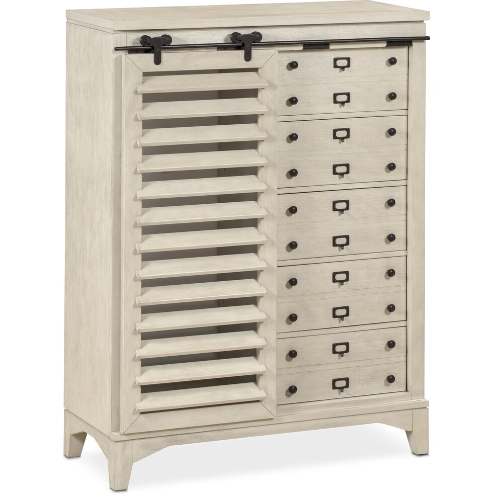 gristmill bedroom white chest   