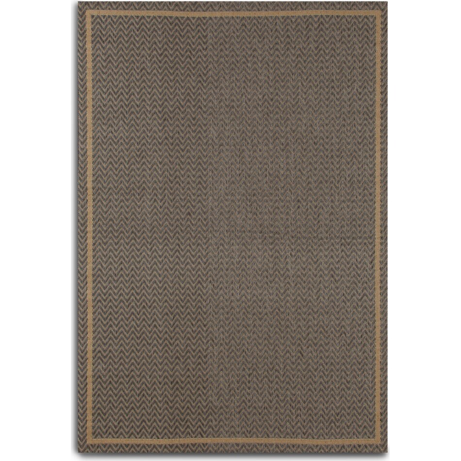 grooves gray outdoor area rug   