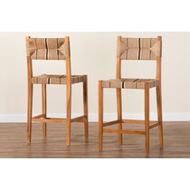 guilford brown bar stool   
