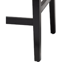 guilford brown black bar stool   