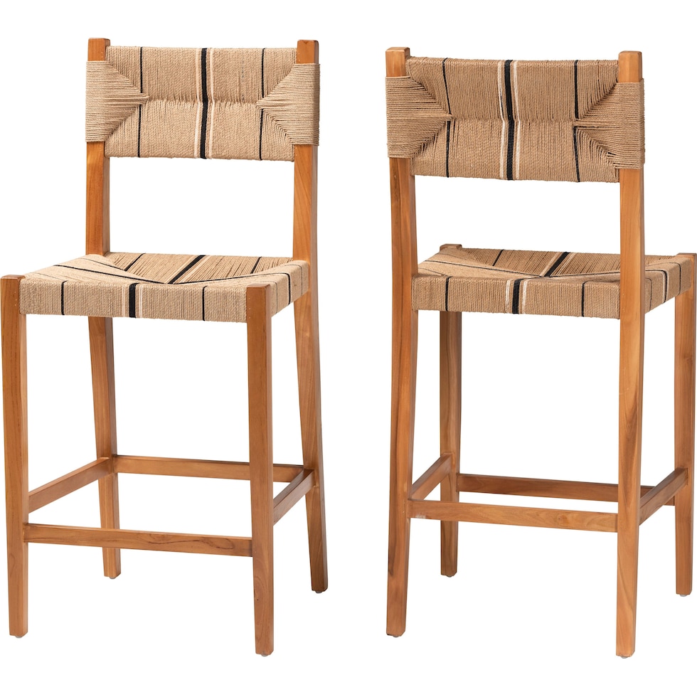 guilford light brown bar stool   