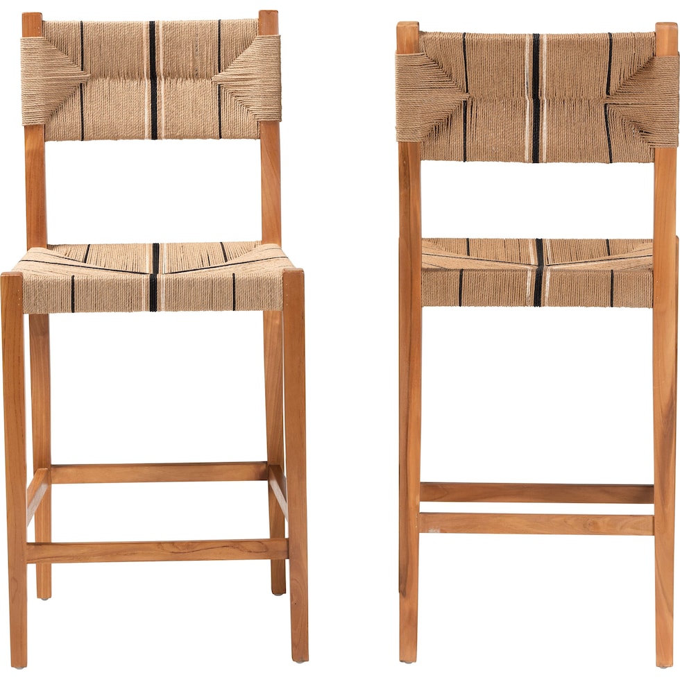 guilford light brown bar stool   