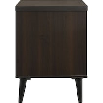 guinevere dark brown nightstand   