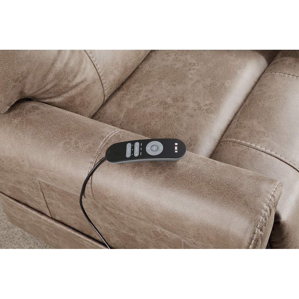 gunner light brown lift chair   
