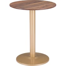 hadassah dark brown dining table   