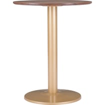 hadassah dark brown dining table   