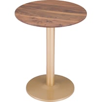 hadassah dark brown dining table   