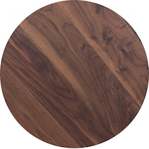 hadassah dark brown dining table   