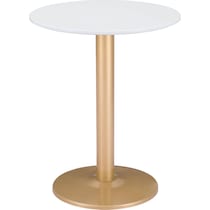 hadassah white gold dining table   