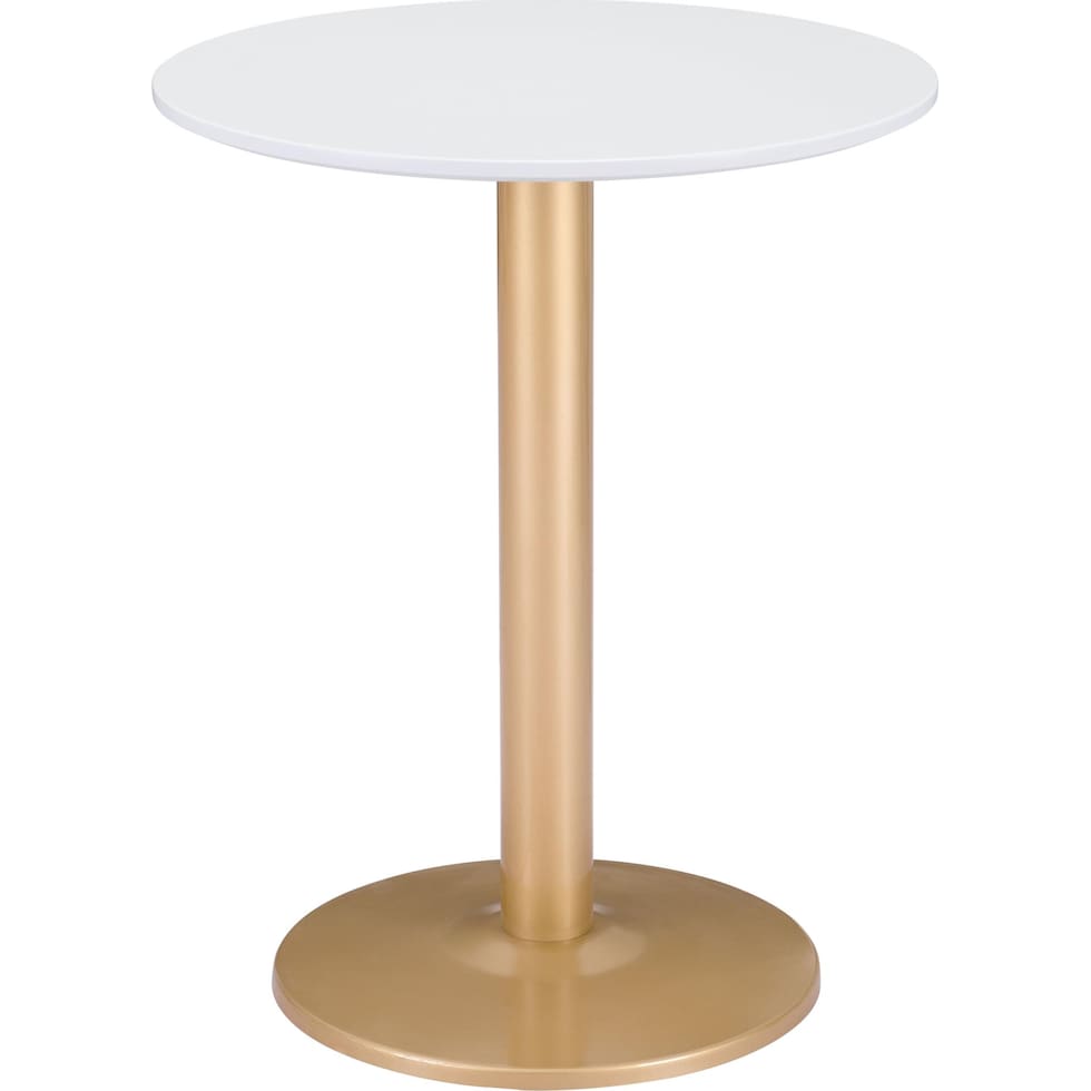 hadassah white gold dining table   