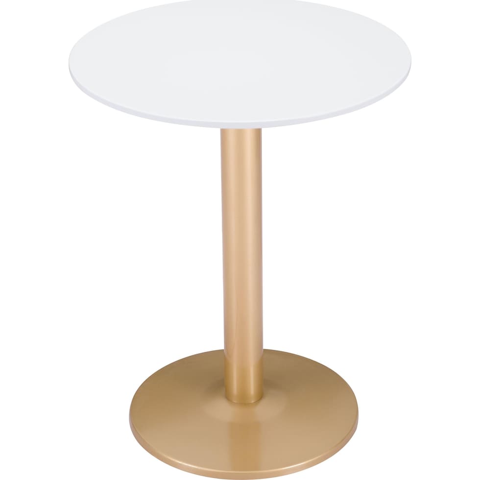 hadassah white gold dining table   