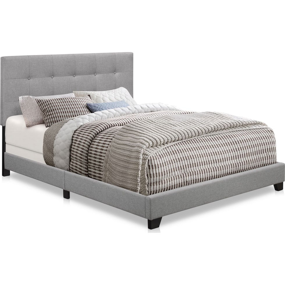 hadley gray king bed   