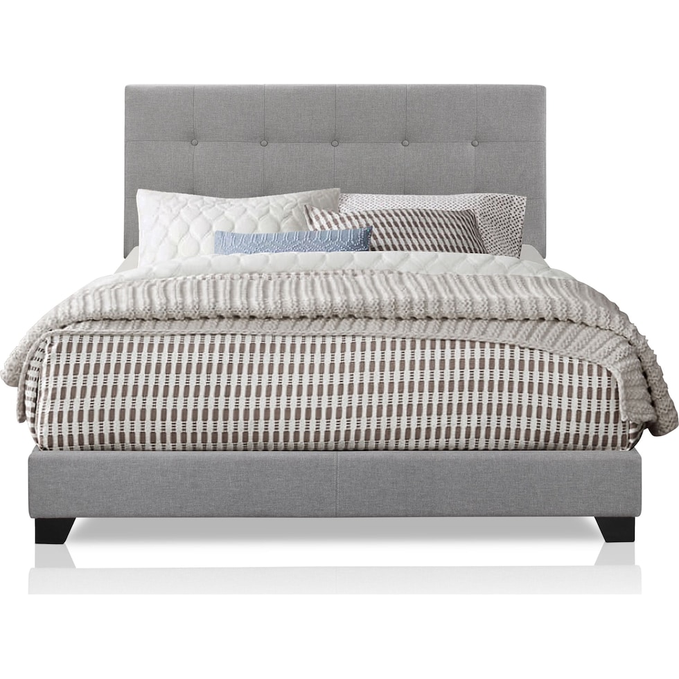 hadley gray king bed   