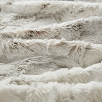 hadley light brown throw blanket   