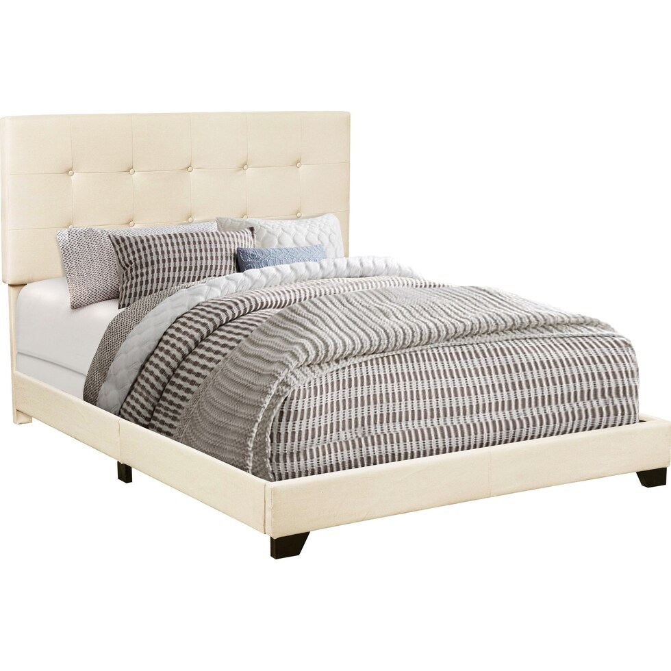 hadley white full bed   