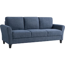 hagen blue sofa   