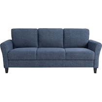 hagen blue sofa   