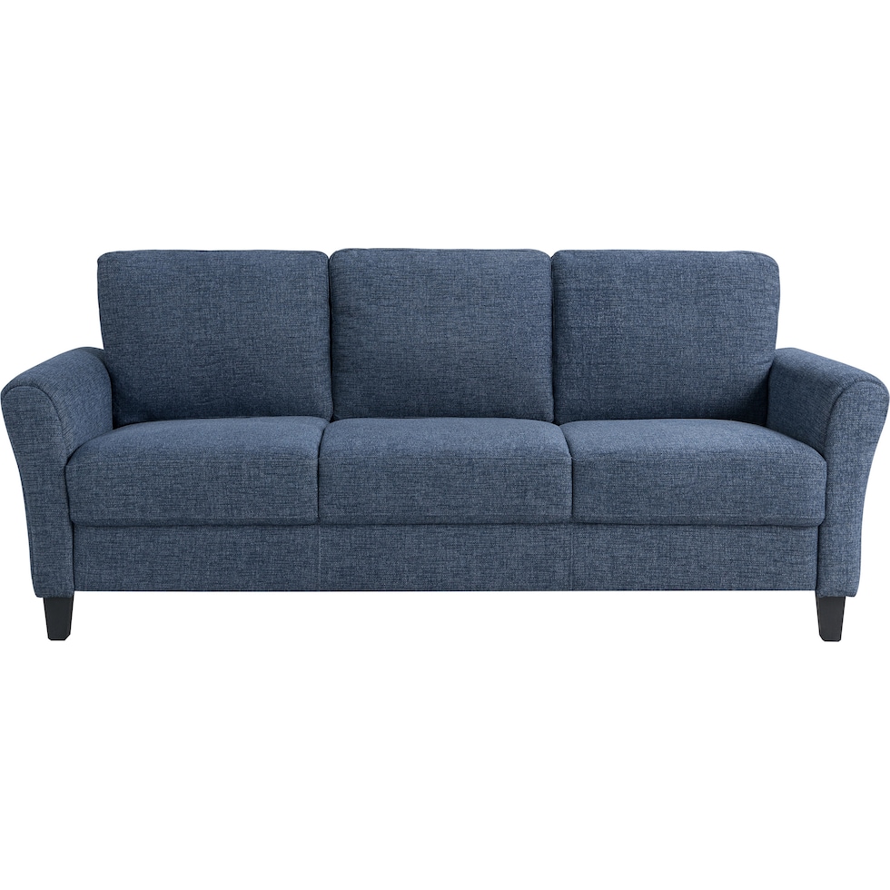 hagen blue sofa   