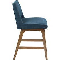 halden blue counter height stool   