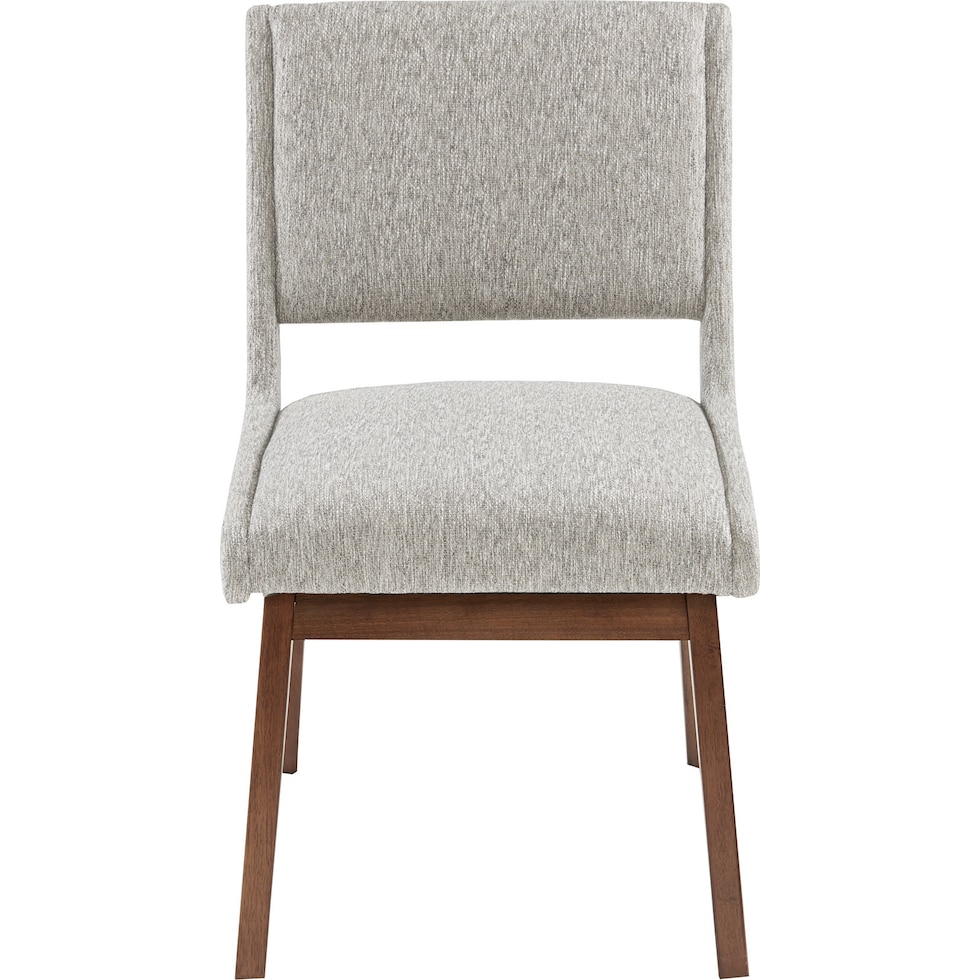 halden white chair   