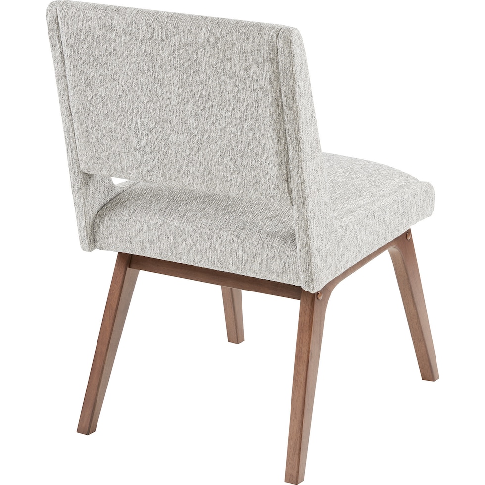 halden white chair   