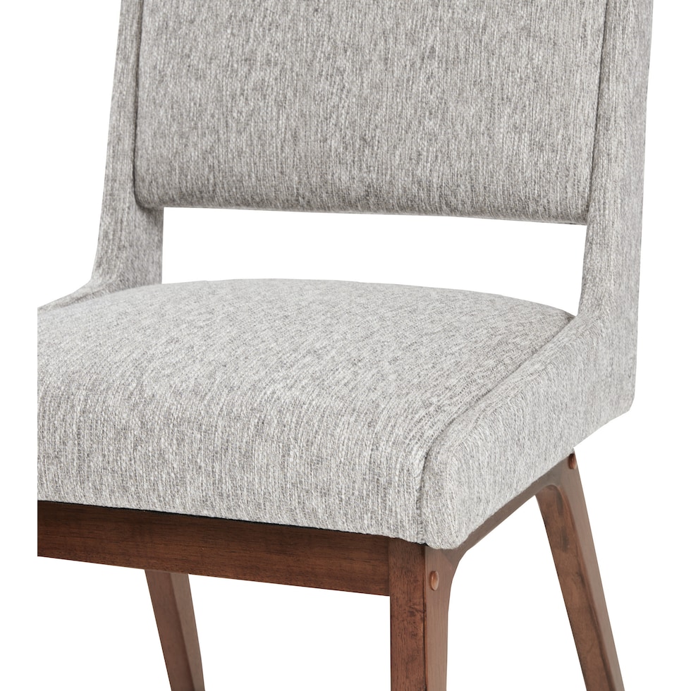 halden white chair   