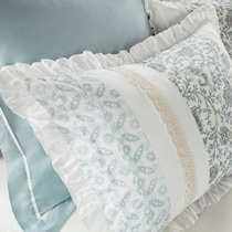 hali blue california king bedding set   
