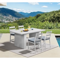 halifax white  pc outdoor dining   