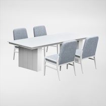 halifax white  pc outdoor dining   