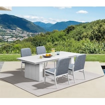 halifax white  pc outdoor dining   