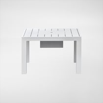 halifax white outdoor sectional set   