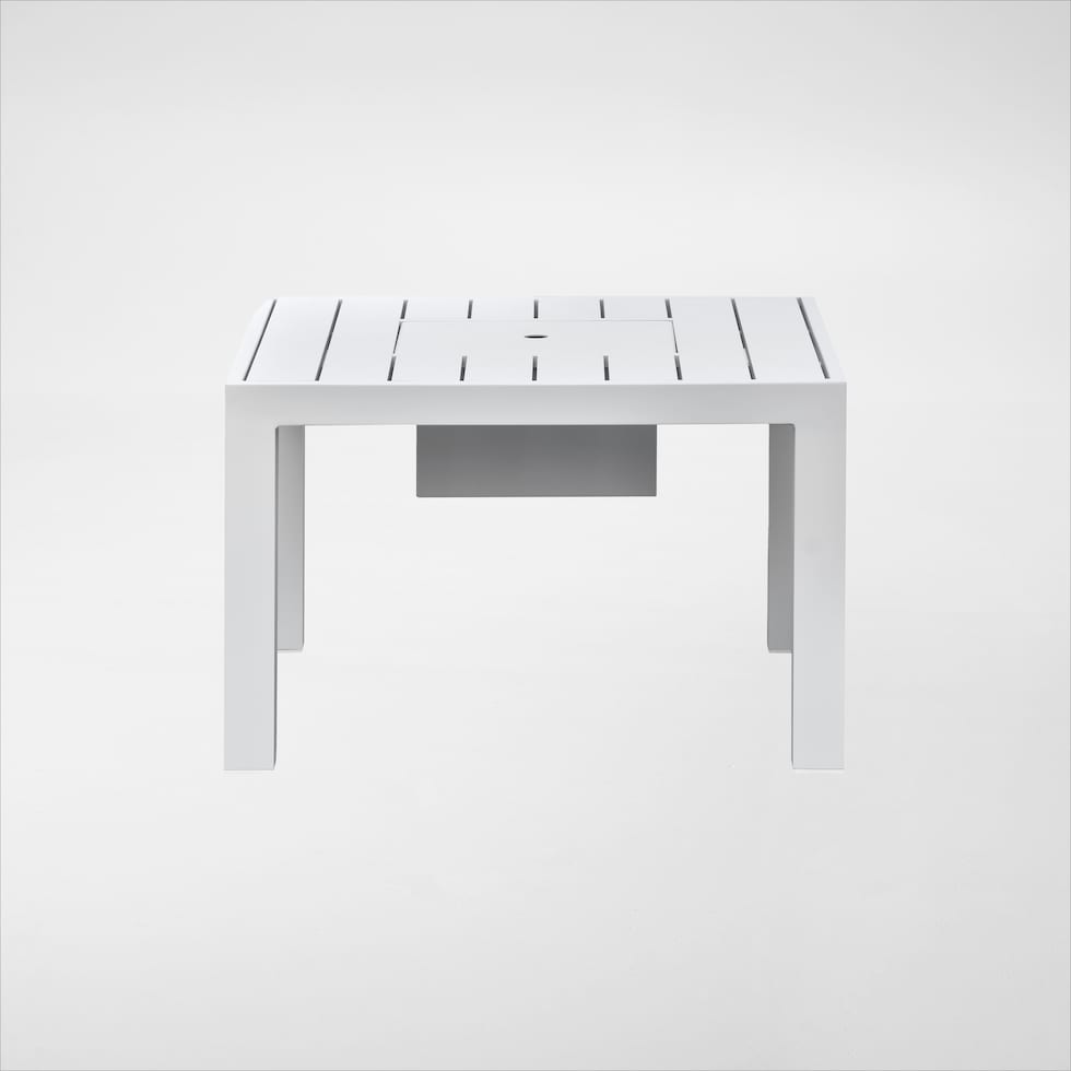 halifax white outdoor sectional set   