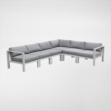 Halifax Outdoor 6-Piece Sectional