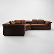 hammock light brown sectional   